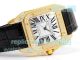 Swiss Clone Cartier Santos Ladies Watch 100th Anniversary 35.6 Yellow Gold Diamond Set (4)_th.jpg